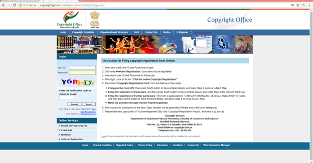 How To Upload Documents for Copyright Registration?