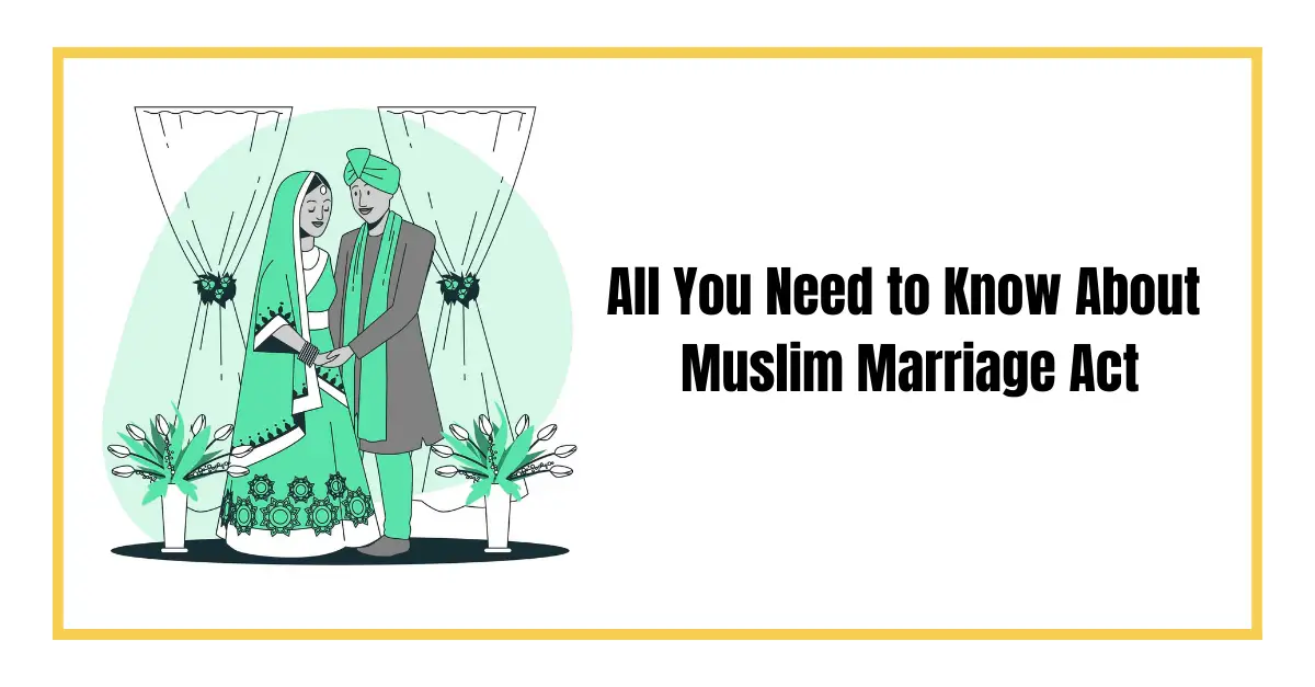 Muslim Marriage Act