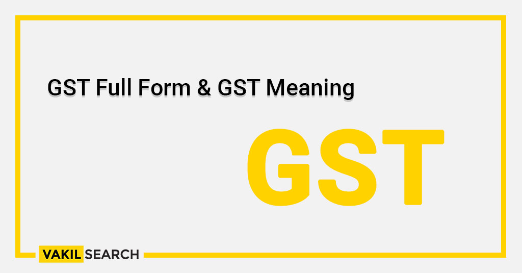 Gst Full Form In Bengali