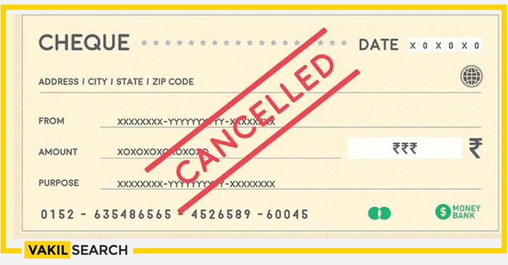 What is Cancelled Cheque?