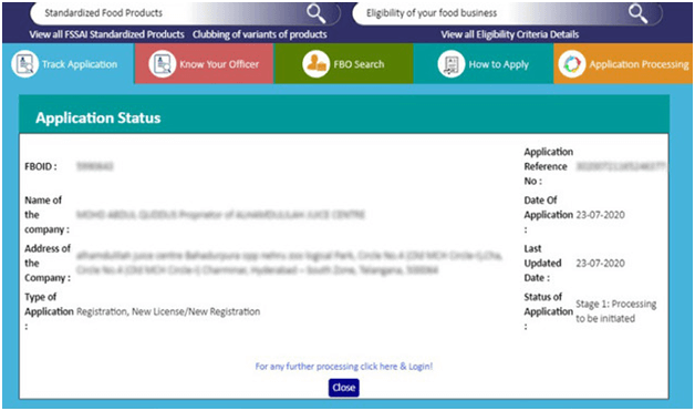 FoSCoS FSSAI Registration Process, Renewal, And Services