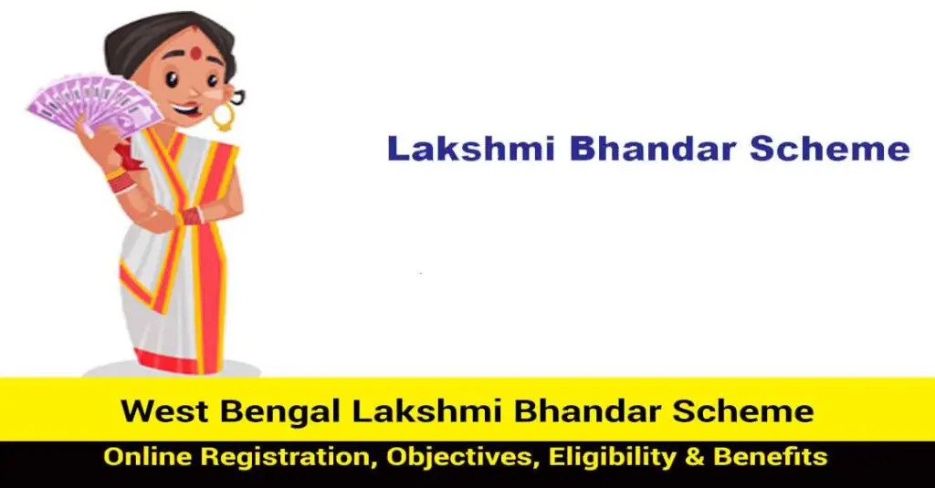 WB Laxmi Bhandar Scheme - Eligibility, And Apply Online