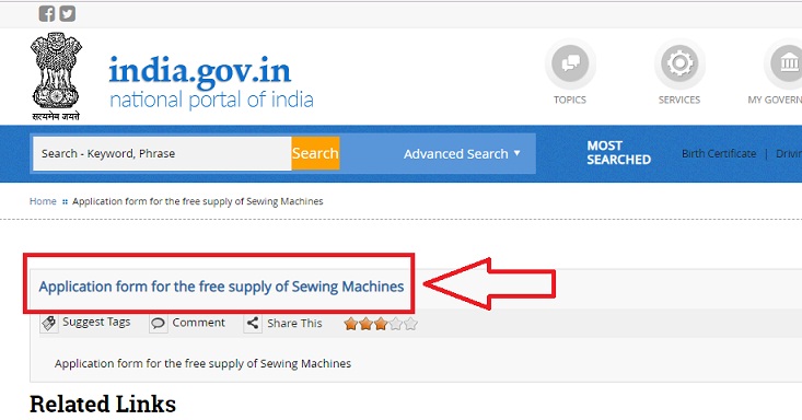 Free Sewing Machine Scheme Website