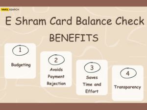 E-Shram Card Balance Check