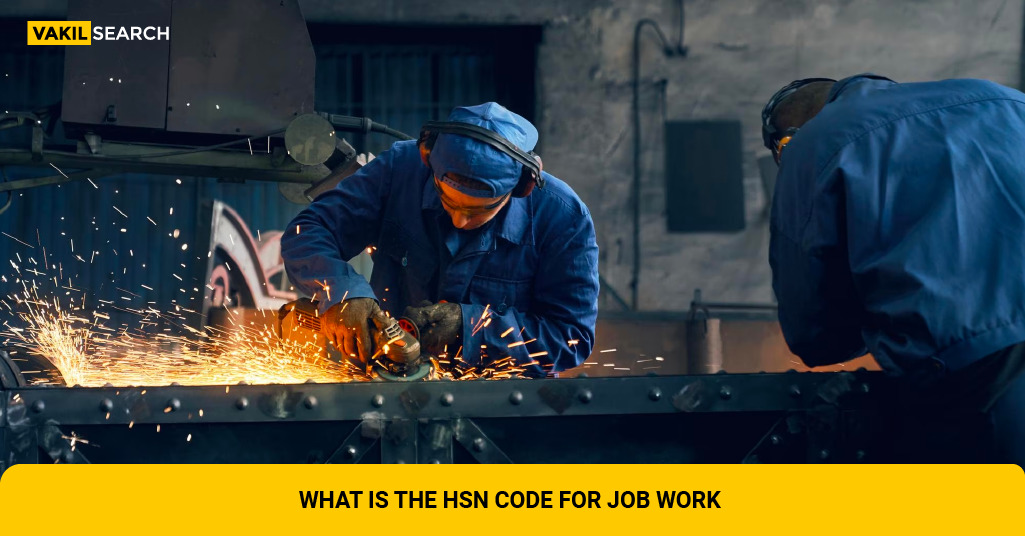 What Is The HSN Code For Job Work 