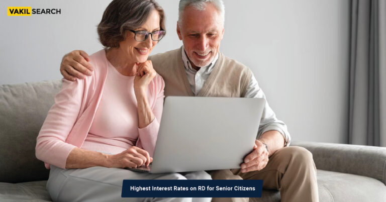 Highest Interest Rates on RD for Senior Citizens
