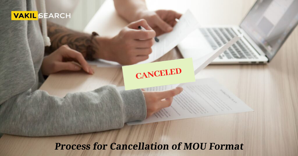 MOU Cancellation