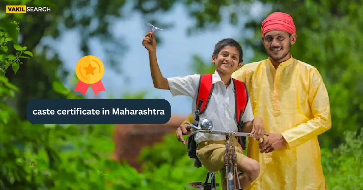 caste certificate in Maharashtra