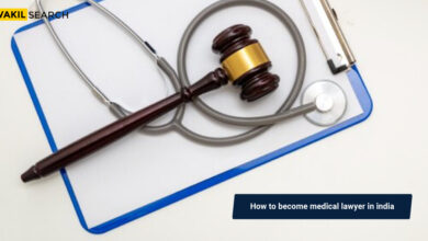 How to become medical lawyer in india