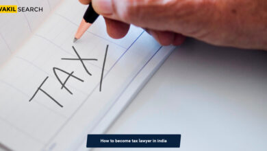 How to become tax lawver in india