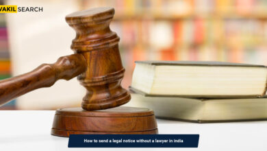 How to send a legal notice without a lawyer in india