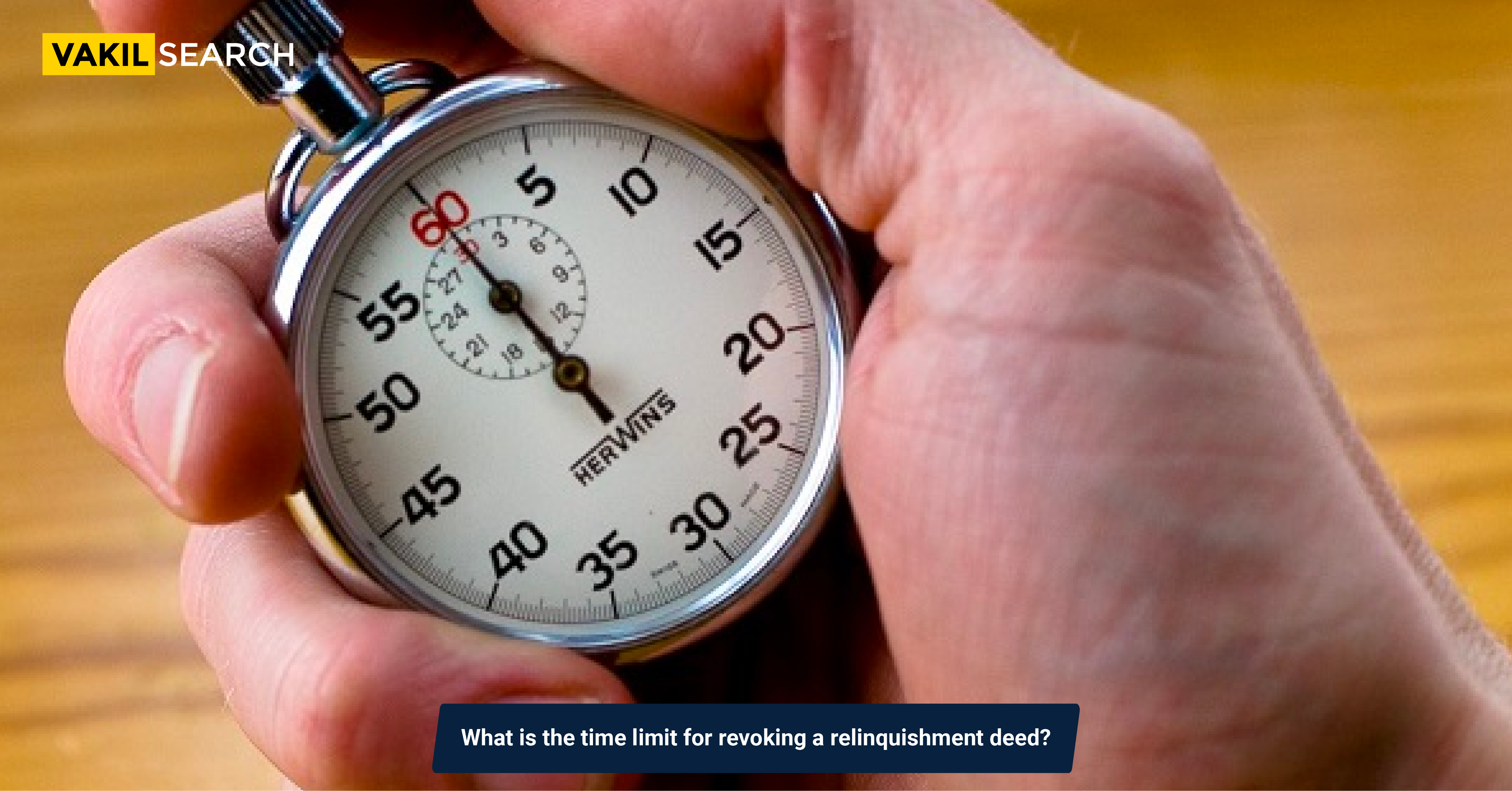 Understanding The Time Limit For Revoking A Relinquishment Deed In India