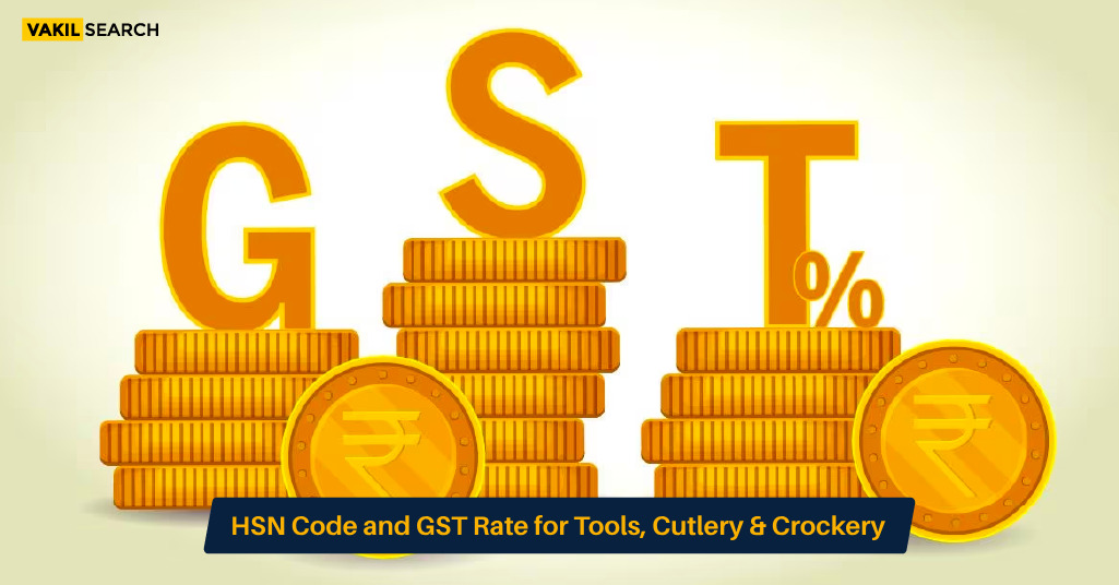 GST Rate & HSN Code for Tools, implements, cutlery, spoons and forks, of  base metal; parts thereof of base metal - Chapter 82