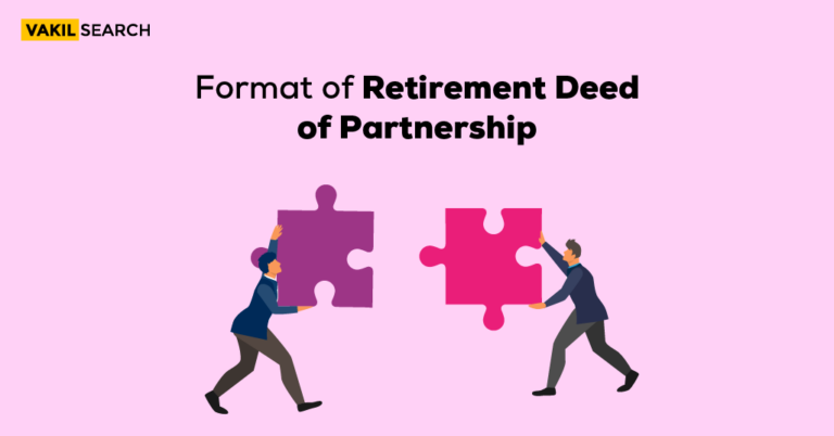 Retirement Deed of Partnership